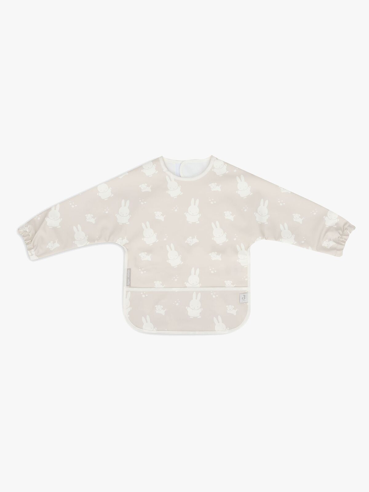 Jollein Miffy&Snuffy Langärmliges Lätzchen, Nougat