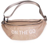 Childhome On The Go Waist Bag Puffered, Beige