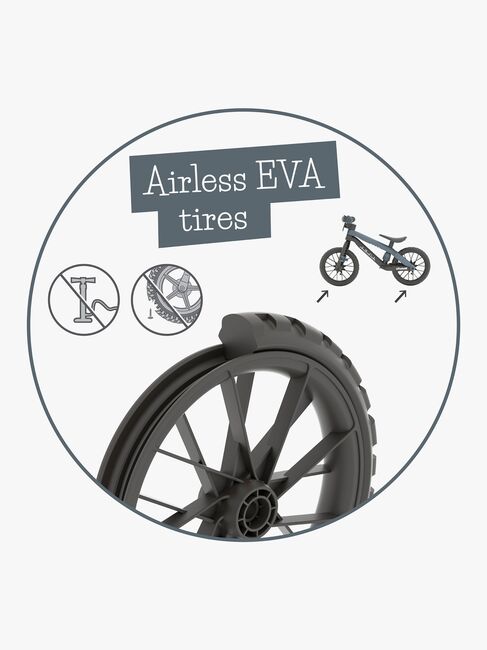 Chillafish BMXie Vroom Laufrad, Anthrazitgrau