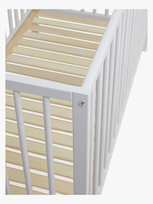 JLY HEAVEN Babybett SIGNE 60x120, Hellgrau