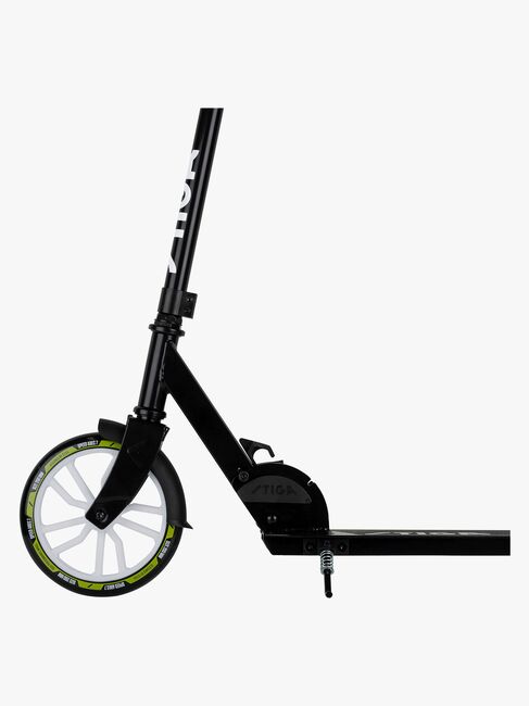 STIGA STR Tretroller Route 200-S, Schwarz/lime