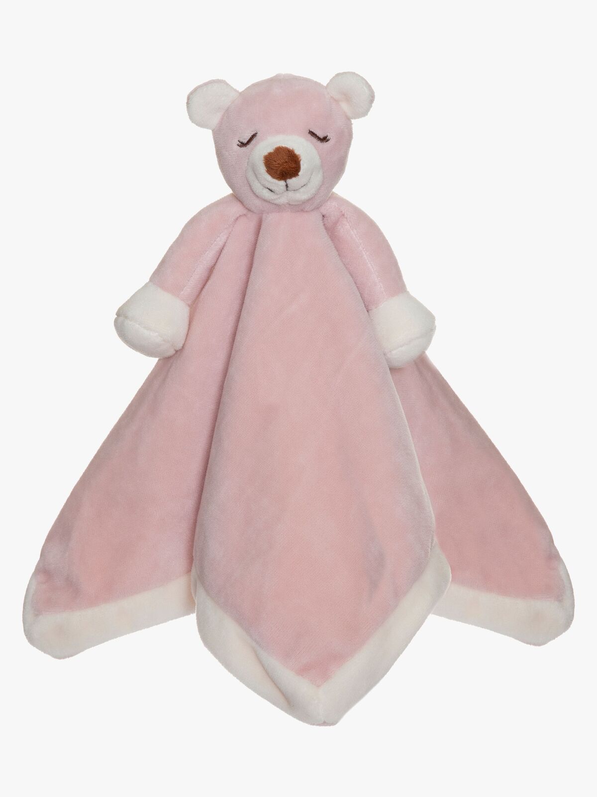 Teddykompaniet Diinglisar  Teddybär Schmusetuch, Altrosa