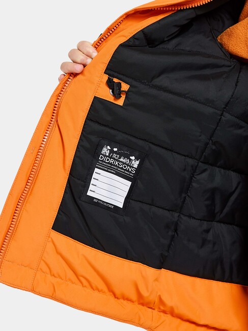 Didriksons Tundran Winterjacke, Orange Jam