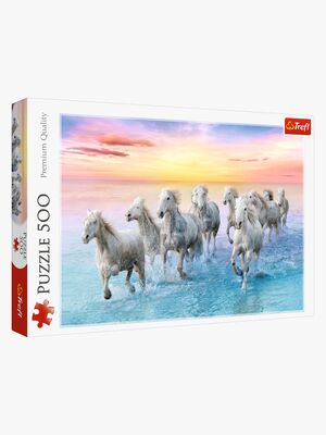 Trefl Galopperande Vita Hästar Puzzle 500 Teile