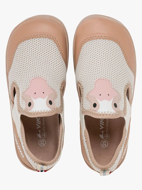 Viking Alv Paw Barefoot Sandalen, Beige