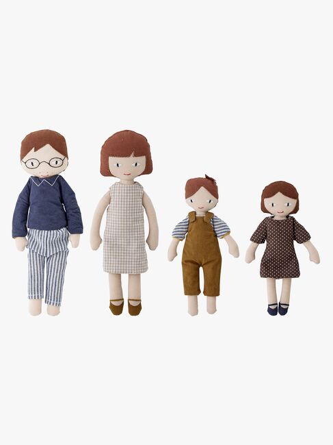 Bloomingville MINI Puppen Familie Webster 4 Teile