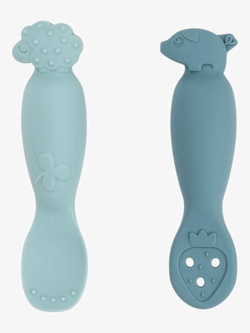 Done By Deer Tiny Farm Löffel 2er-Pack, Blue