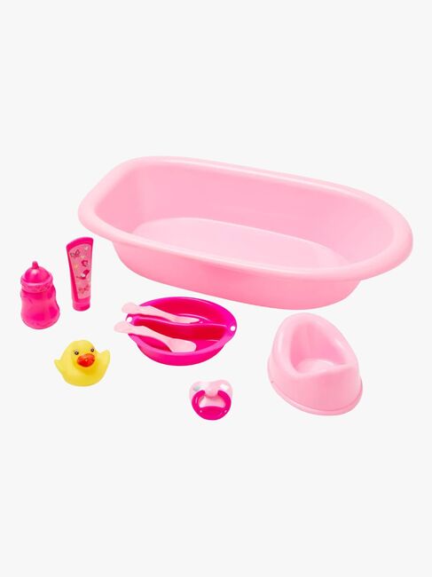 Bayer Design Set mit Badewanne für Puppe