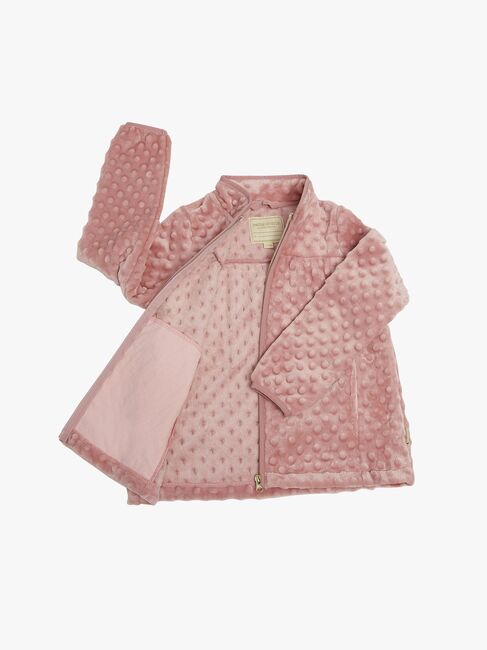 Petite Chérie Atelier Ella Fleecejacke, Mellow Rose