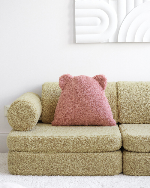 Wigiwama Bear Kissen, Guava Pink