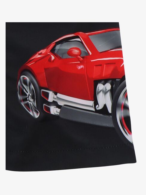 Hot Wheels Badehose, Schwarz