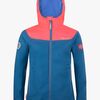 Trollkids Bergen Regenjacke, Midnight Blue/Coral