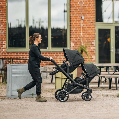 Thule Sleek 2 Geschwistersitz, Black