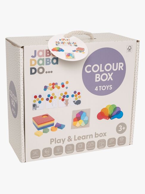 Jabadabado Spielen & Lernen Box Farben