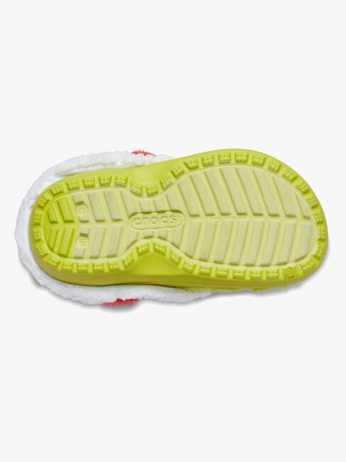 Crocs Grinch Classic Kids Gefütterte Schlappen, Multi