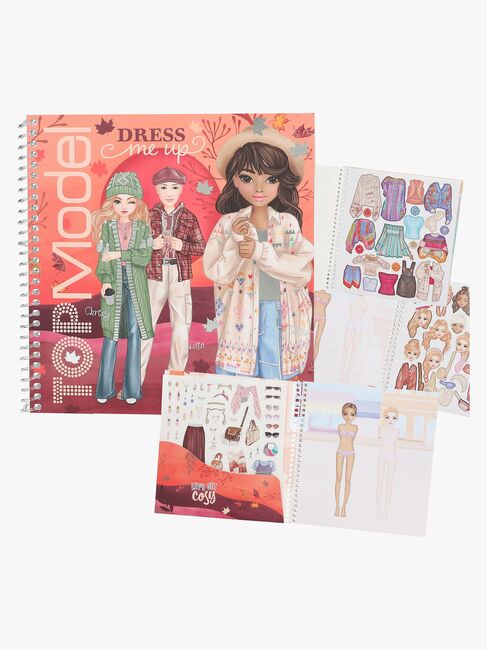 TOPModel Dress Me Up Stickerbuch Cosy