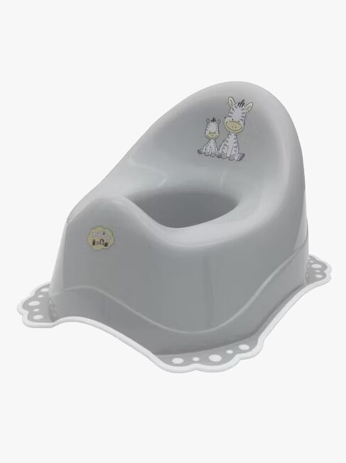 Maltex Zebra Töpfchen Antislip, Grau