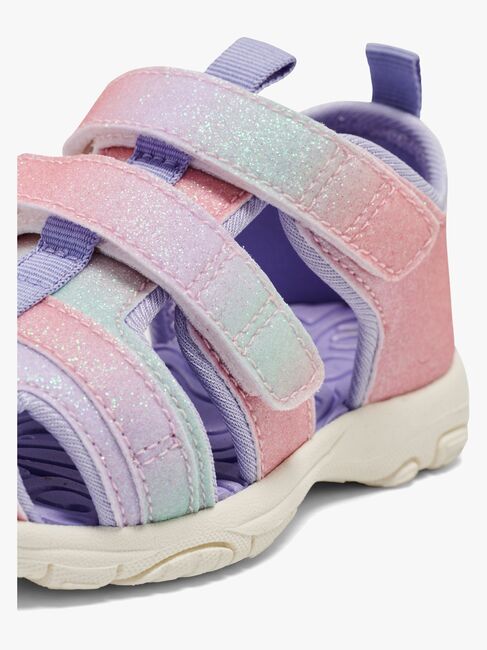 Hummel Velcro Infant Sandalen, Multi Color Pink