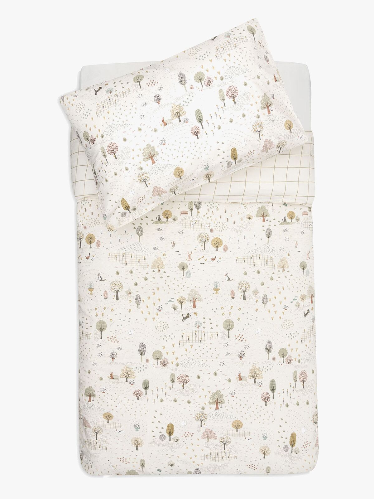 Jollein Bettwäsche 100x140, Tiny Park