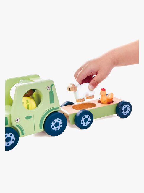Hape Geschichtenbuch mit Spielset The Happy Stables