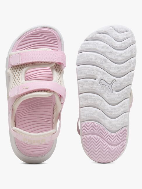 Puma Evolve Sandalen, Alpine Snow/Pink