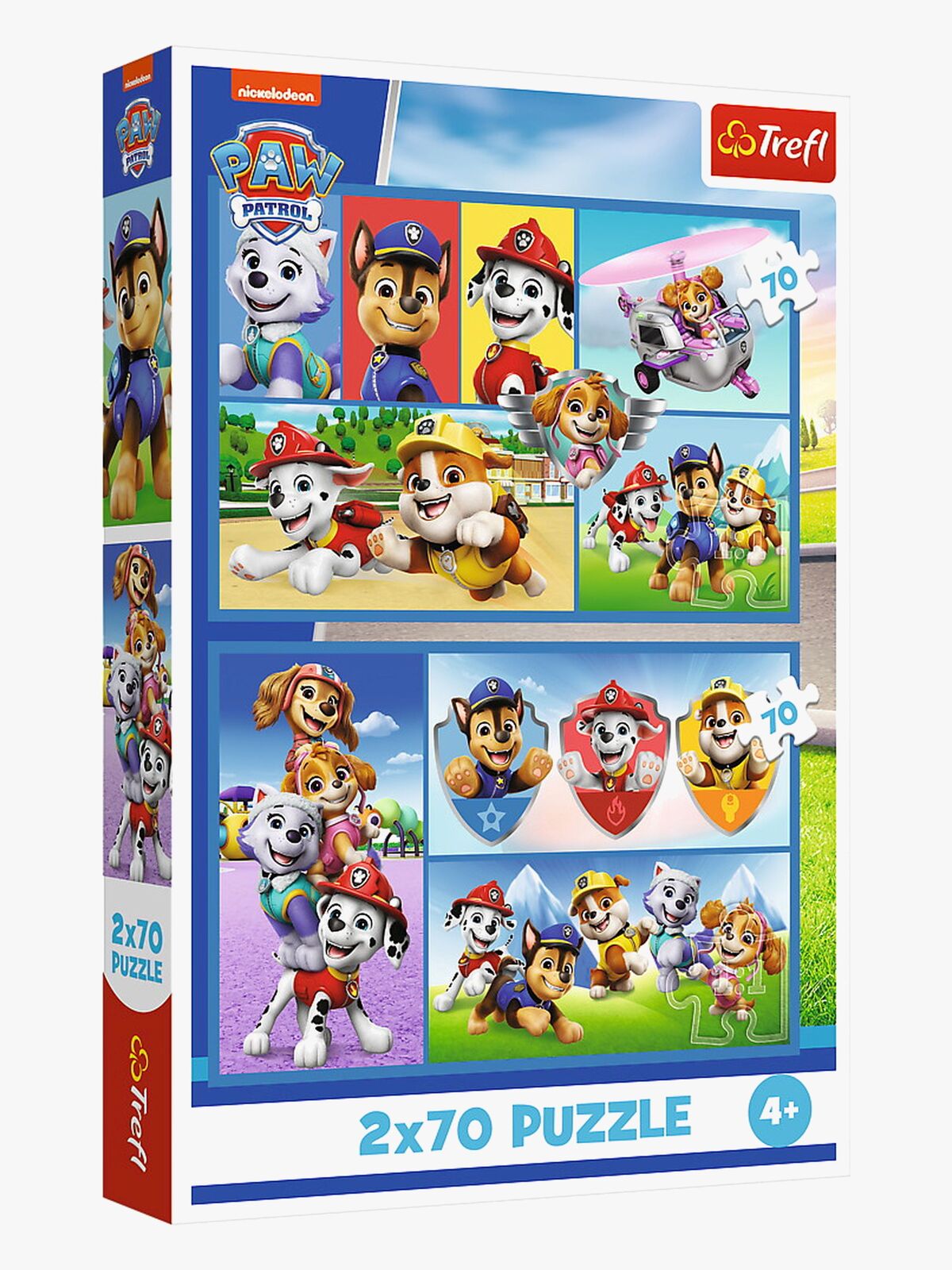 Trefl Paw Patrol Puzzles 2x70 Teile