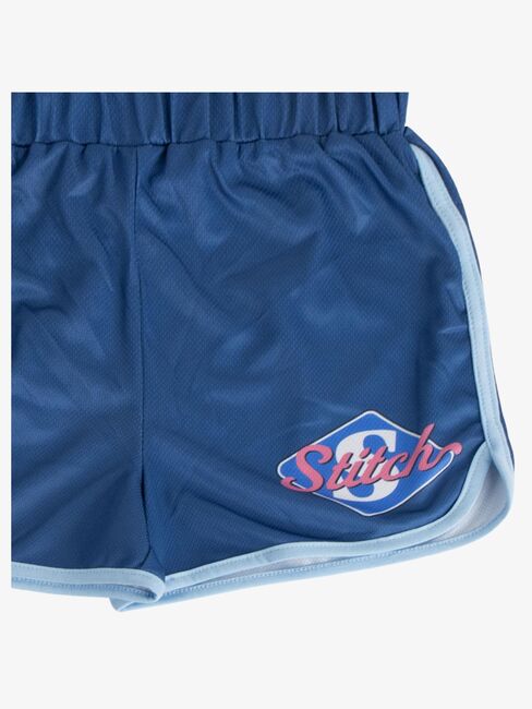 Disney Stitch Tanktop & Shorts Sport Set, Blau