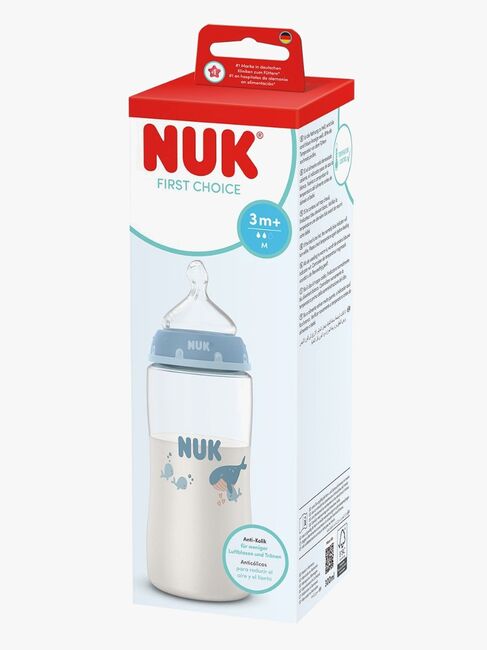NUK First Choice Babyflasche 300 ml, Whale