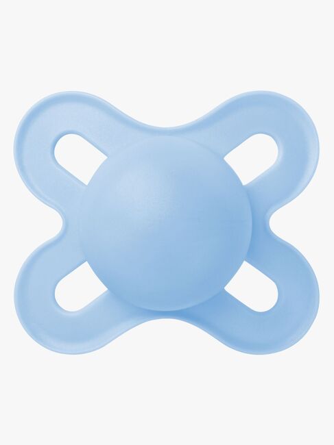 MAM Original Start Silikon Schnuller 0-2m, Blau