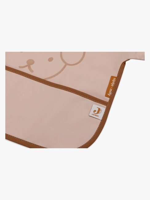 Jollein Miffy Peekaboo Langärmliges Lätzchen, Wild Rose