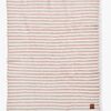 Elodie Furry Knit Decke, Faded Rose