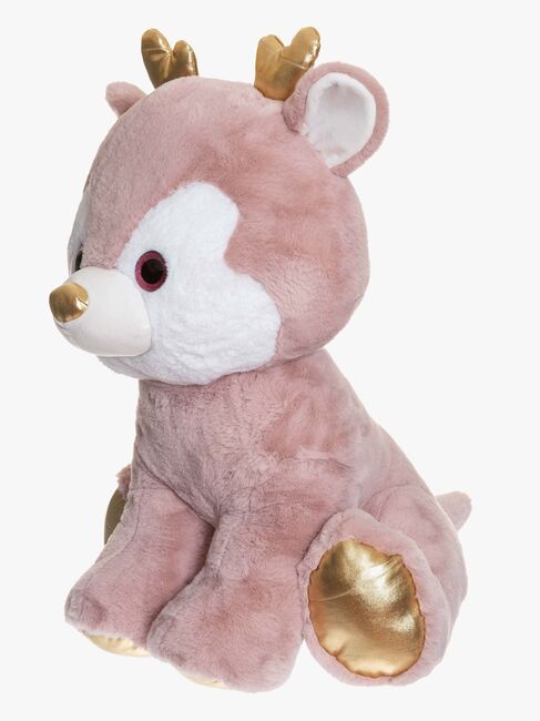 Teddykompaniet Plüschspielzeug 65 cm Reh, Rosa