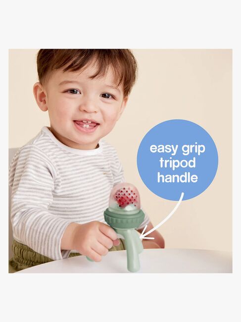 b.box Fruchtsauger Silikon, Sage