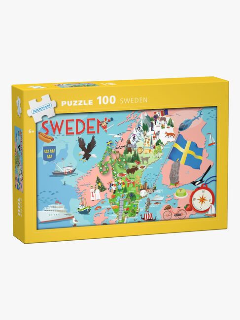Kärnan Puzzle Schweden, 100 Teile