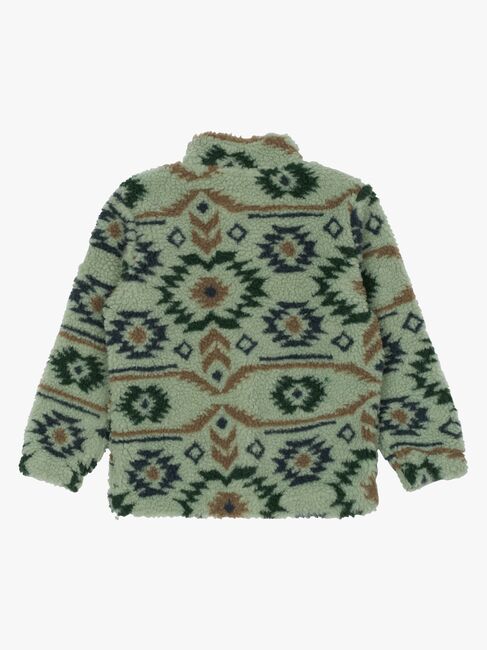 Mikk-Line Teddyjacke, Balsam Green