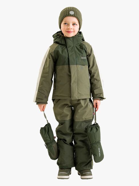 Viking Play Winterjacke, Olive