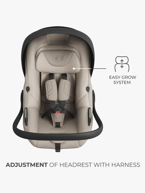 Kinderkraft I-LITE Babyschale inkl. ENDURA SAFE FX Basis, Beige
