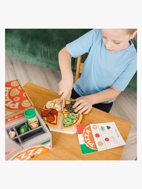 Melissa & Doug Top & Bake Pizzatheke Spielset