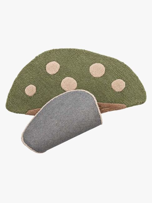 Bloomingville MINI Mushroom Teppich 90 x 85 cm, Grün 82063673-2161_2.jpg