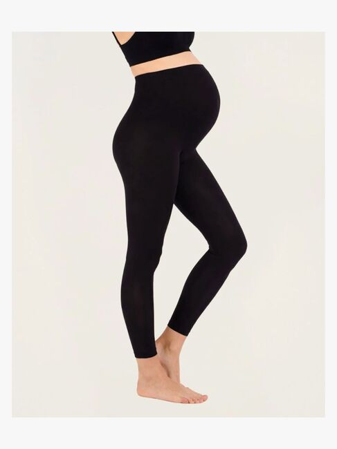 Cache Coeur CURVE SEAMLESS Umstandsleggings, Black