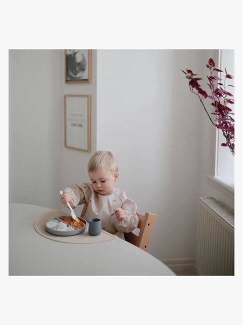 Mushie Langärmliges Lätzchen, Rainbows