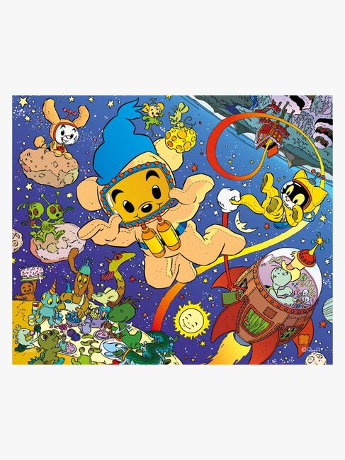Kärnan Holzpuzzle Bamse Weltraum-Thema 40 Teile