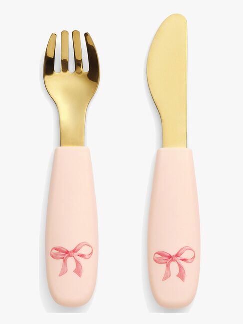 Elodie Teller Set Silikon, Rosy Bow