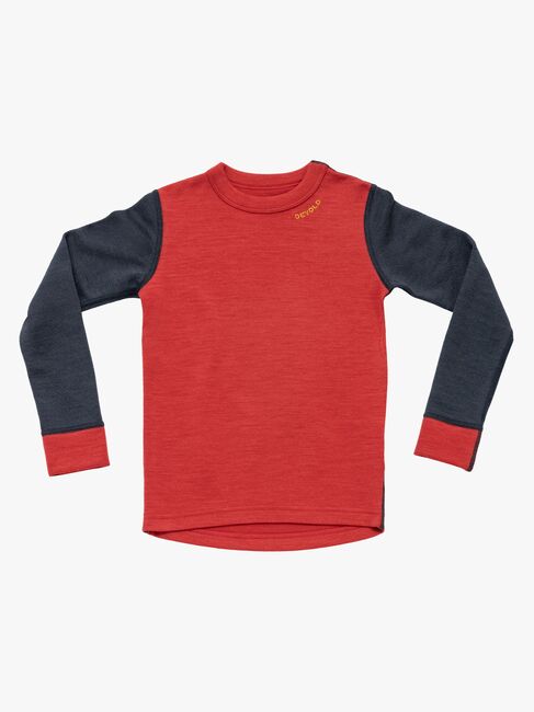 Devold Expedition Merino Thermo-Unterhemd Kid, Night/Beauty