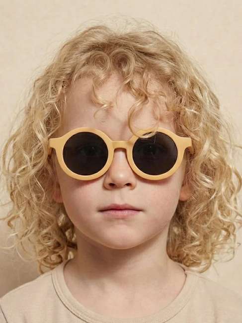 BabyMocs Signature Soft Biegbare Sonnenbrille, Gelb