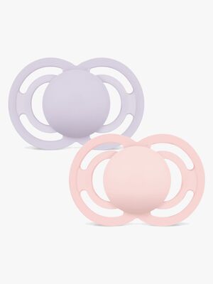MAM Perfect Schnuller Silikon 2er-Pack 16-36m, Rosa