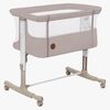 Lionelo Aurora Beistellbett 3-in-1, Beige Cappucino