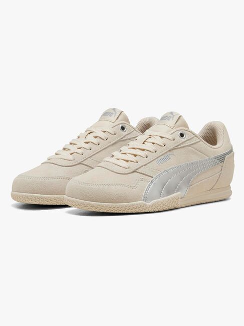 Puma Bella Donna SD Metallic Jr Sneaker, Alpine Snow