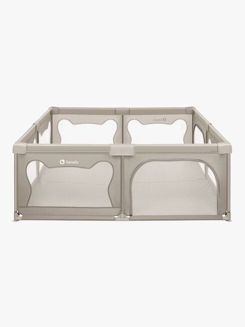 Lionelo WILLOW XL Laufgitter  für Kinder & Babys, Beige Sand
