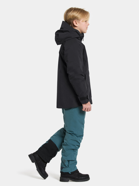 Didriksons Dolomit Winterjacke, Schwarz